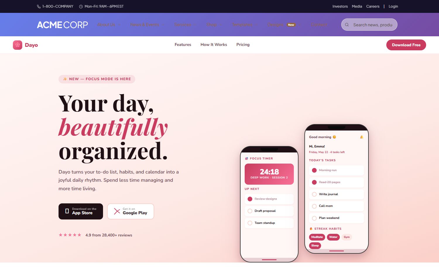 Mobile App