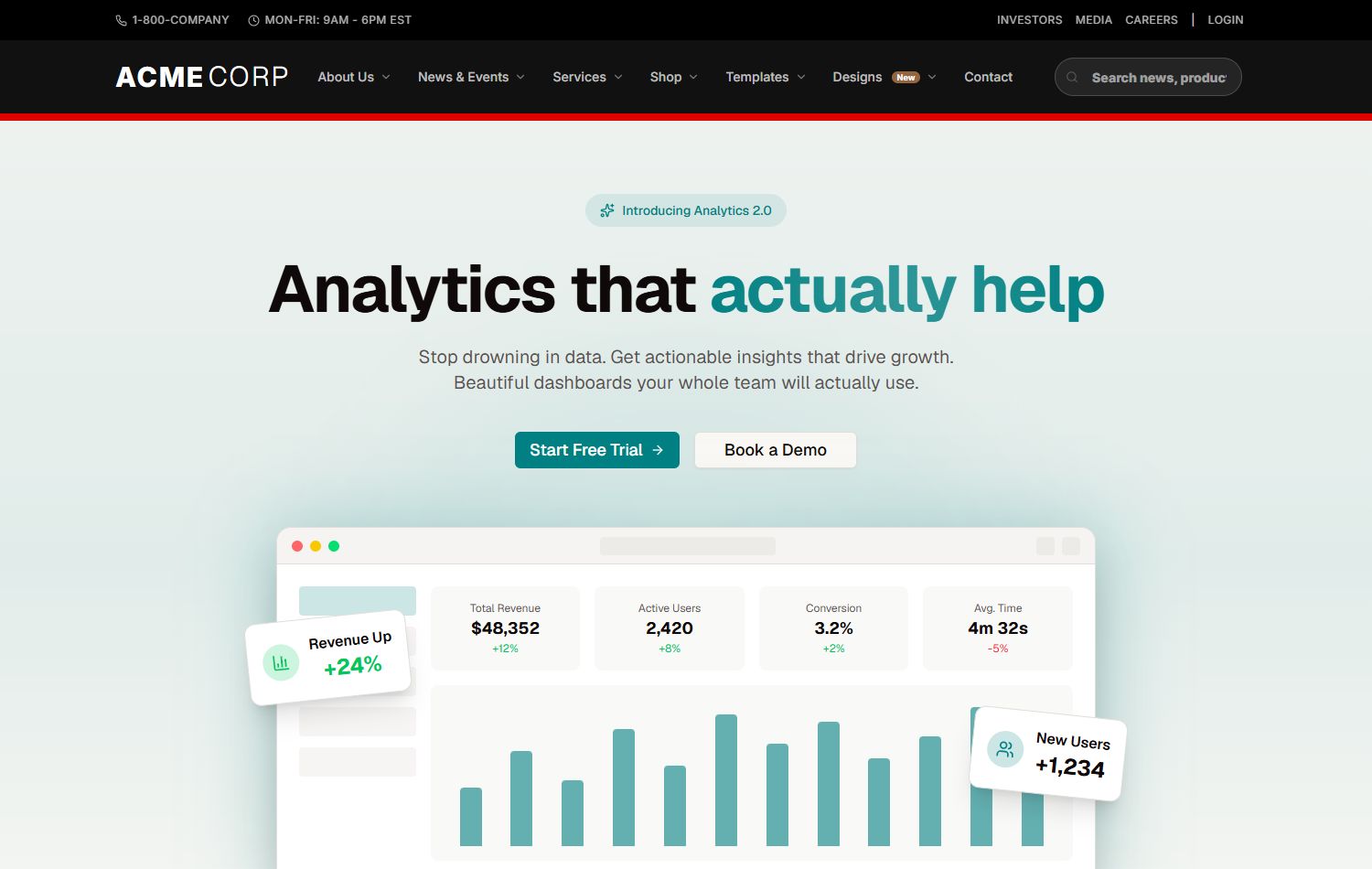 SaaS Dashboard