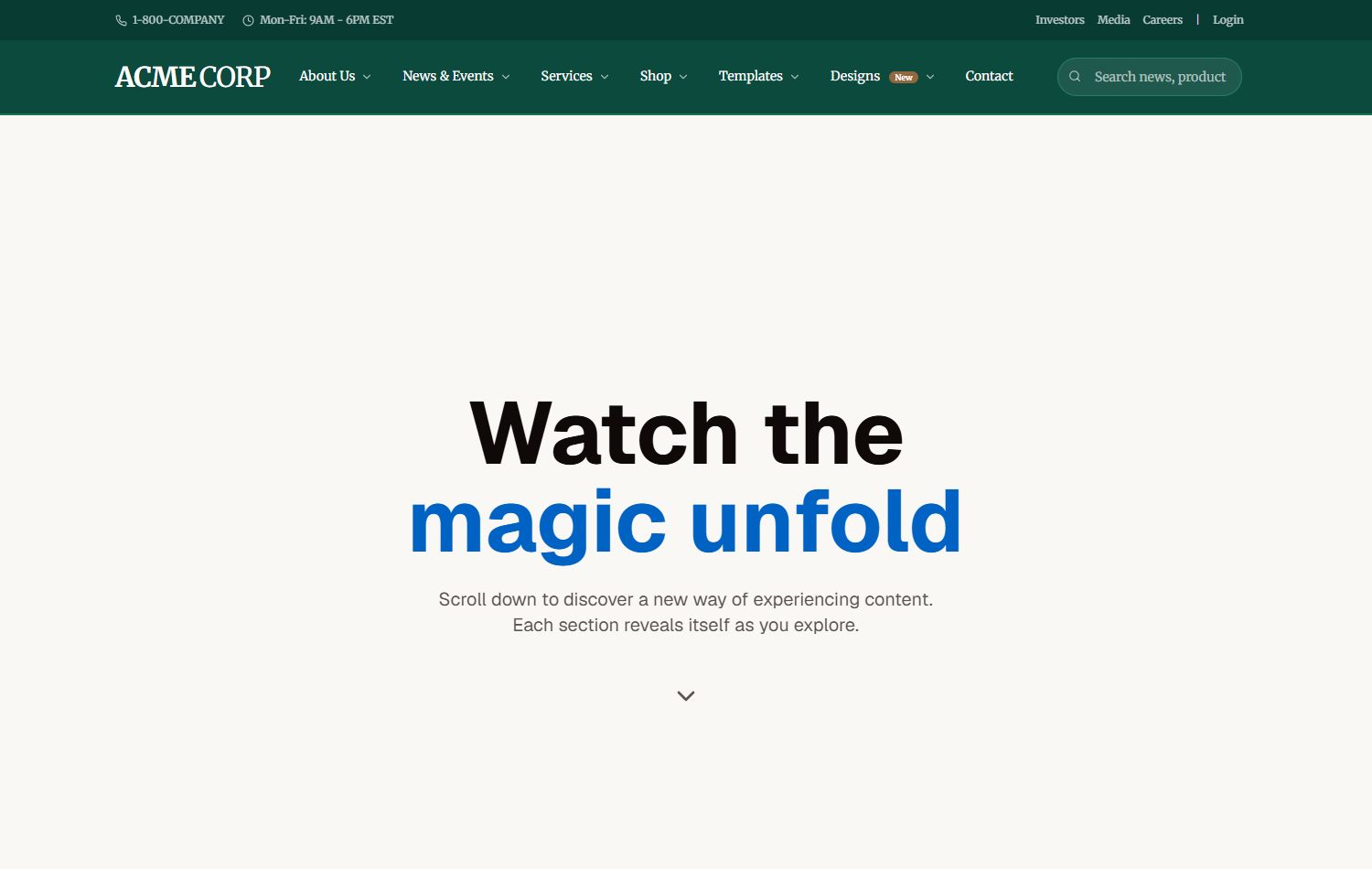 Scroll Reveal