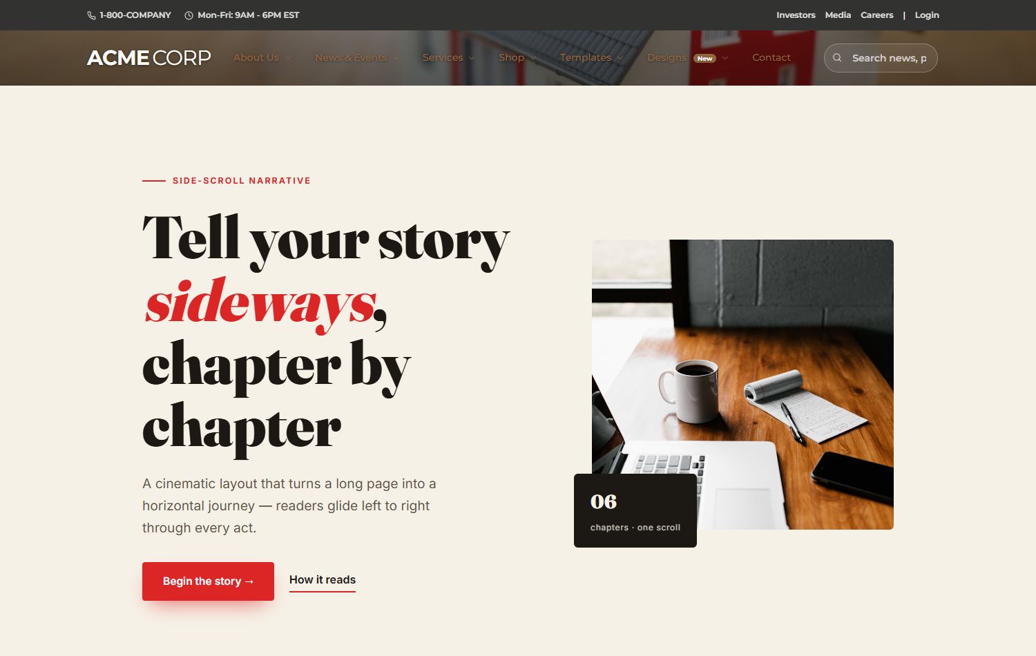 Horizontal Story