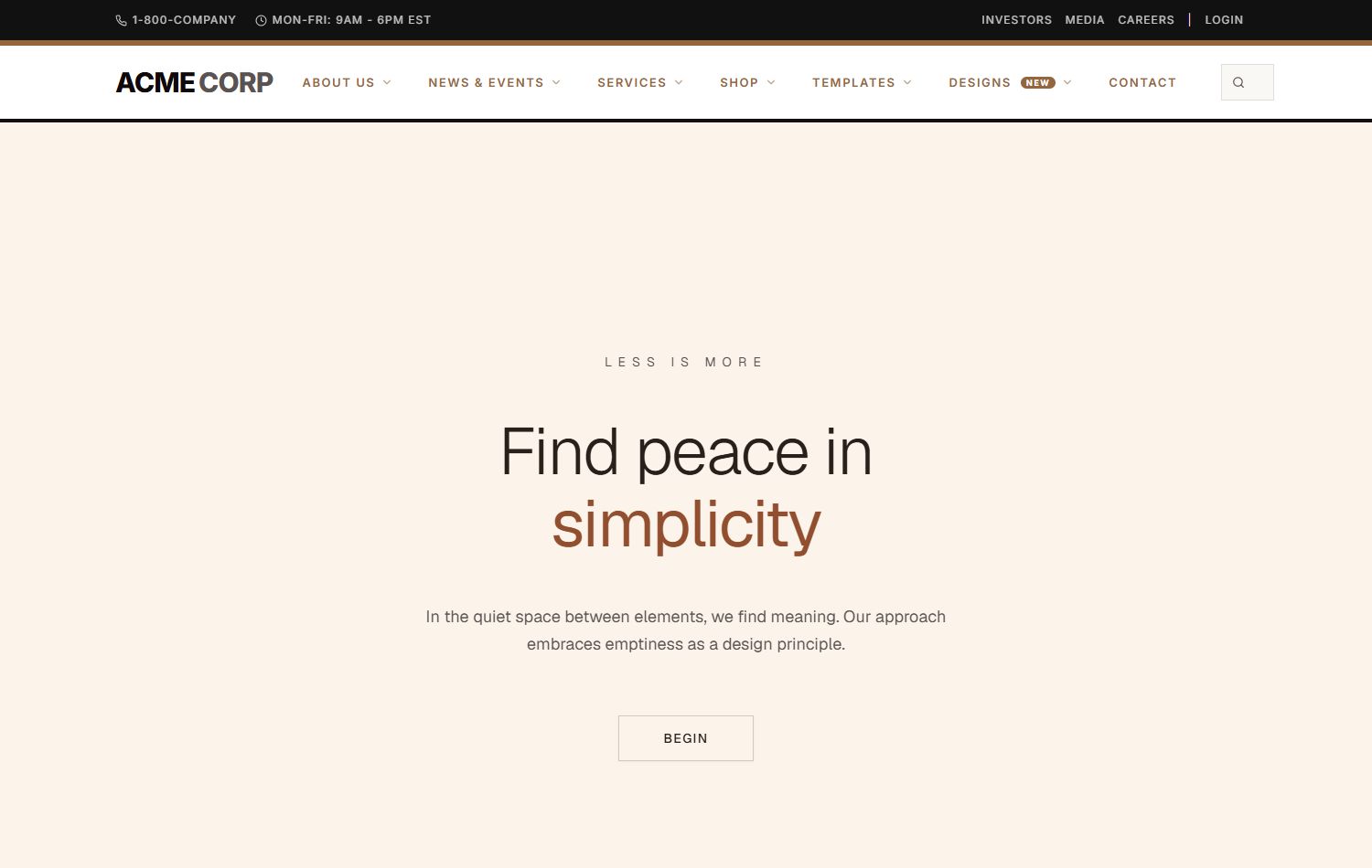 Zen Minimal