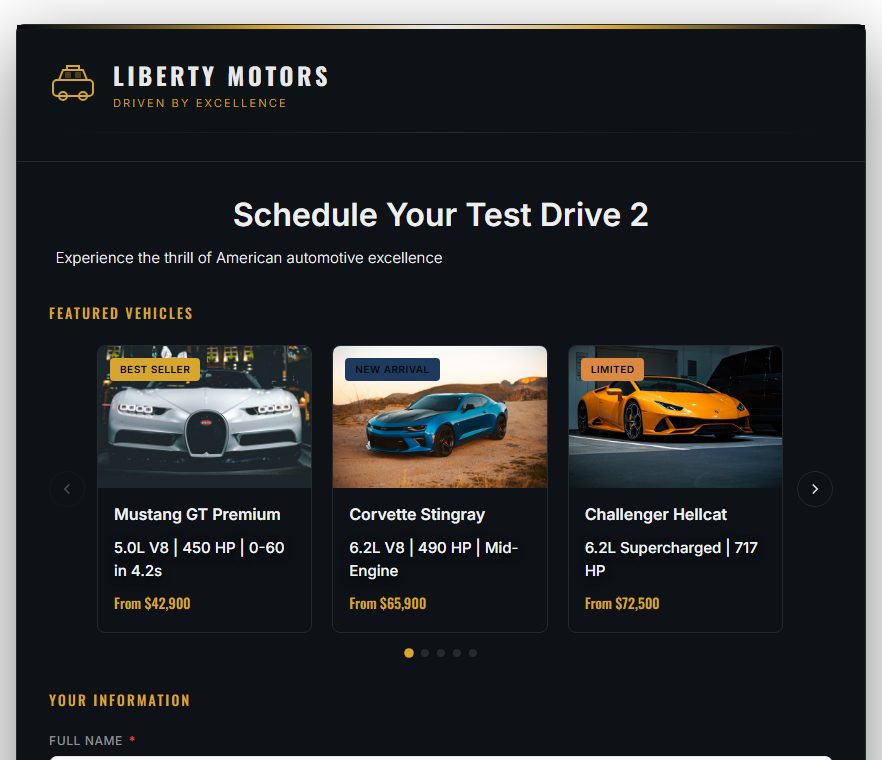 Schedule Your Test Drive